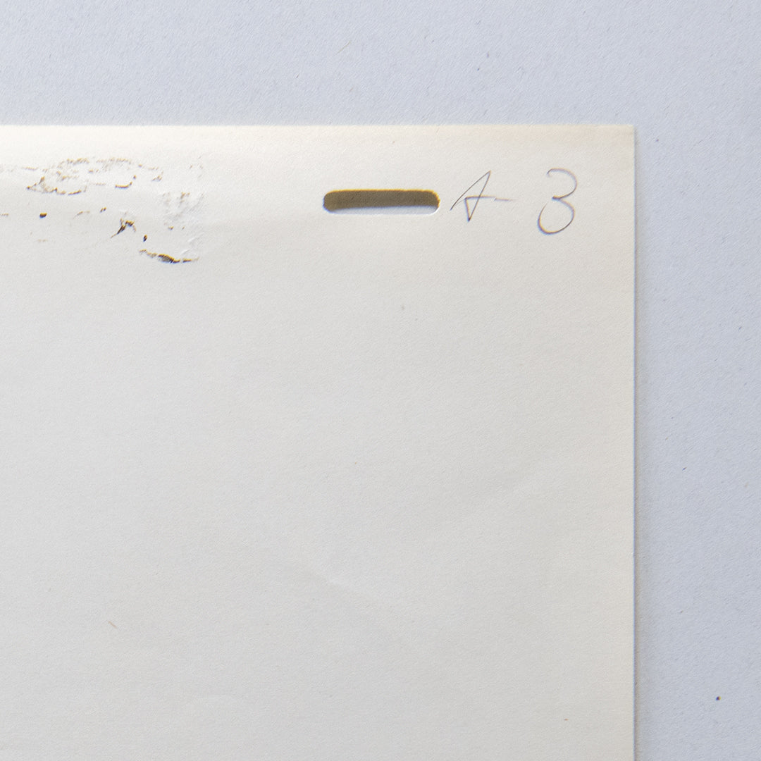 Heidi – Fräulein Rottenmeier – original animation production artwork – detail 5
