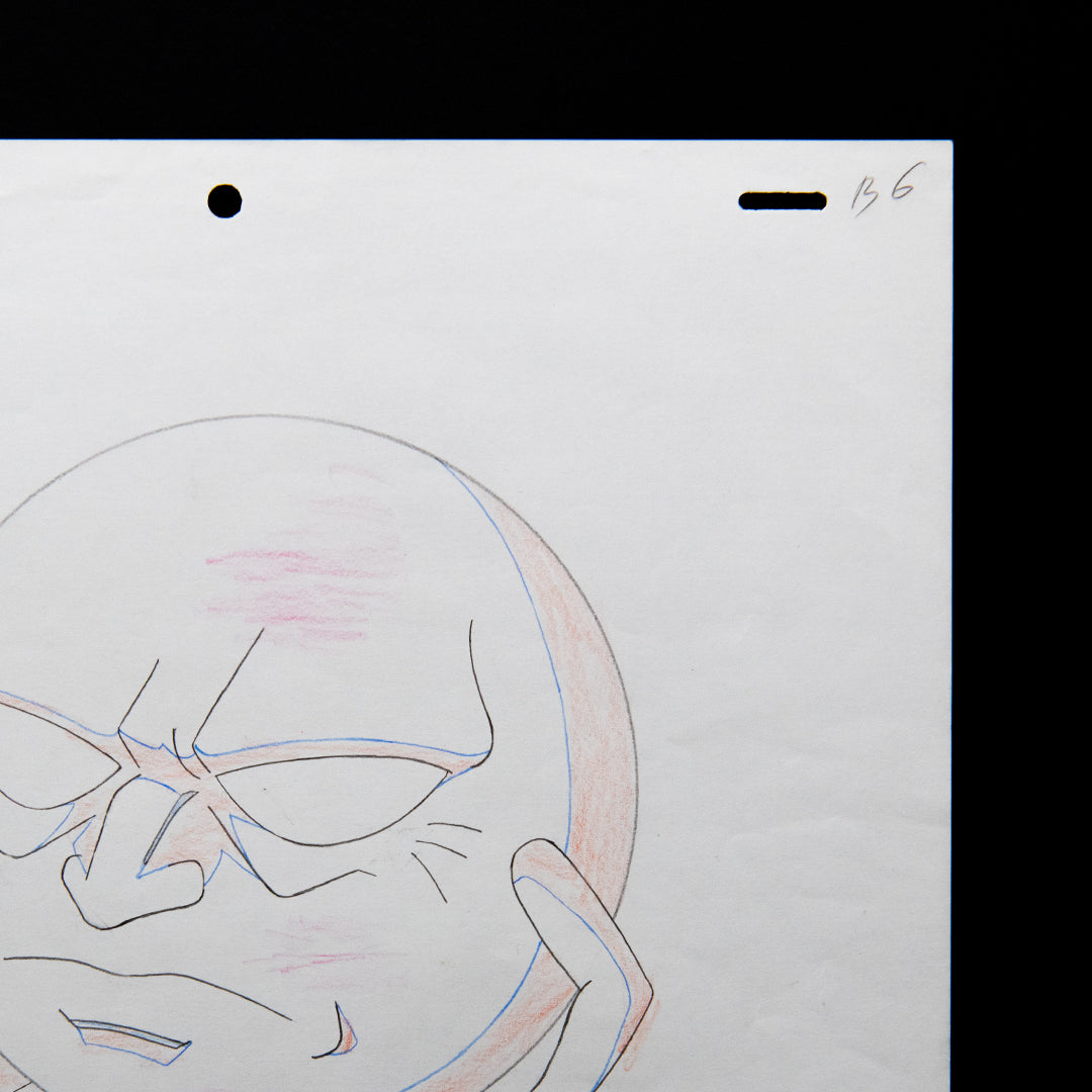 Jibaku-kun – Jibaki – original animation production artwork – detail 5