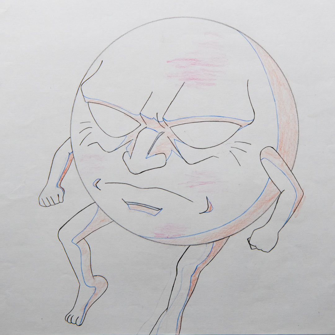 Jibaku-kun – Jibaki – original animation production artwork