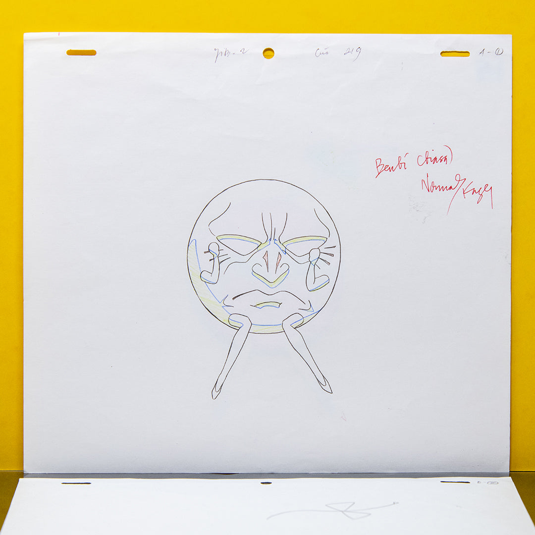 Jibaku-kun – Sexy Jibaki – original animation production artwork – detail 5