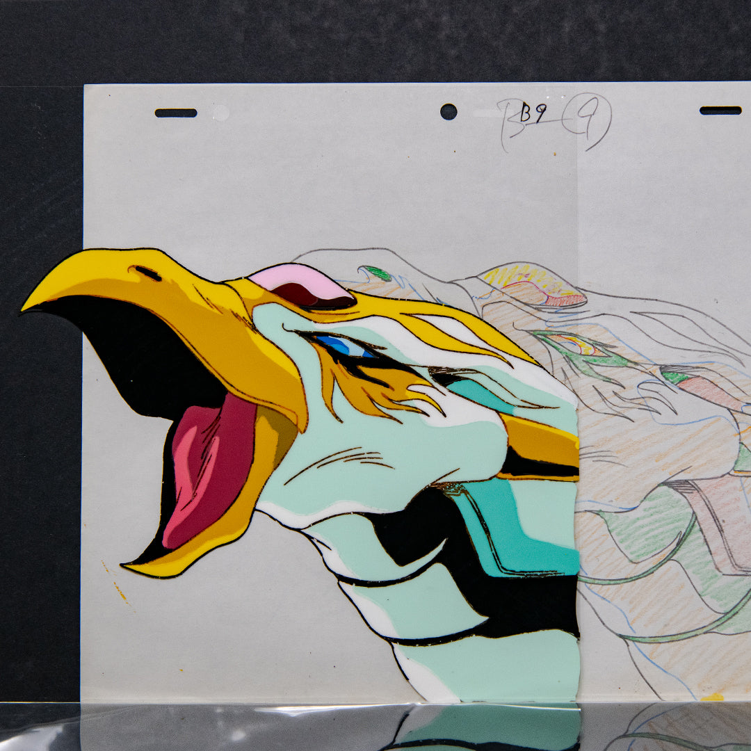 Jūshin Liger – Thunder Liger – original animation production artwork – detail 3