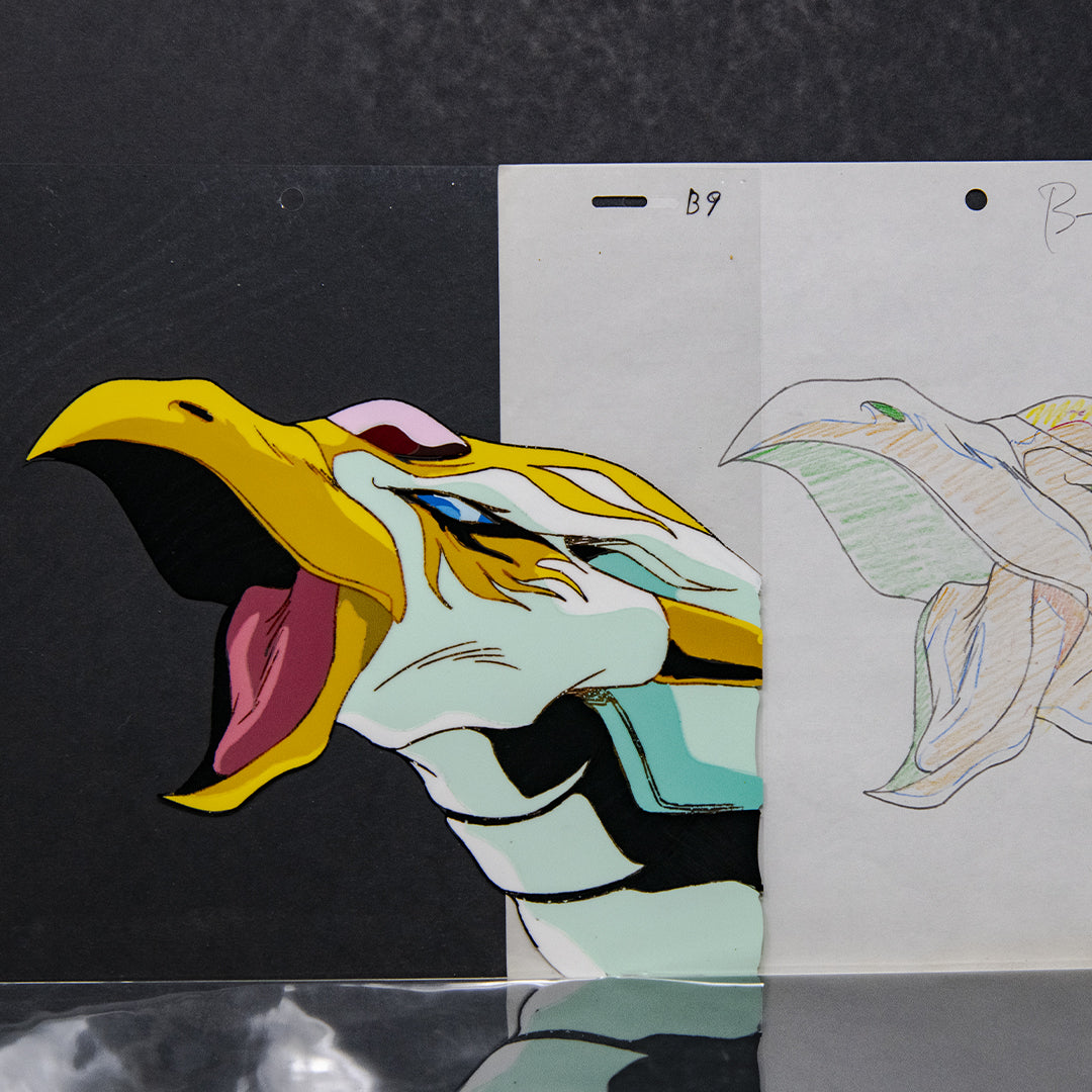 Jūshin Liger – Thunder Liger – original animation production artwork – detail 5