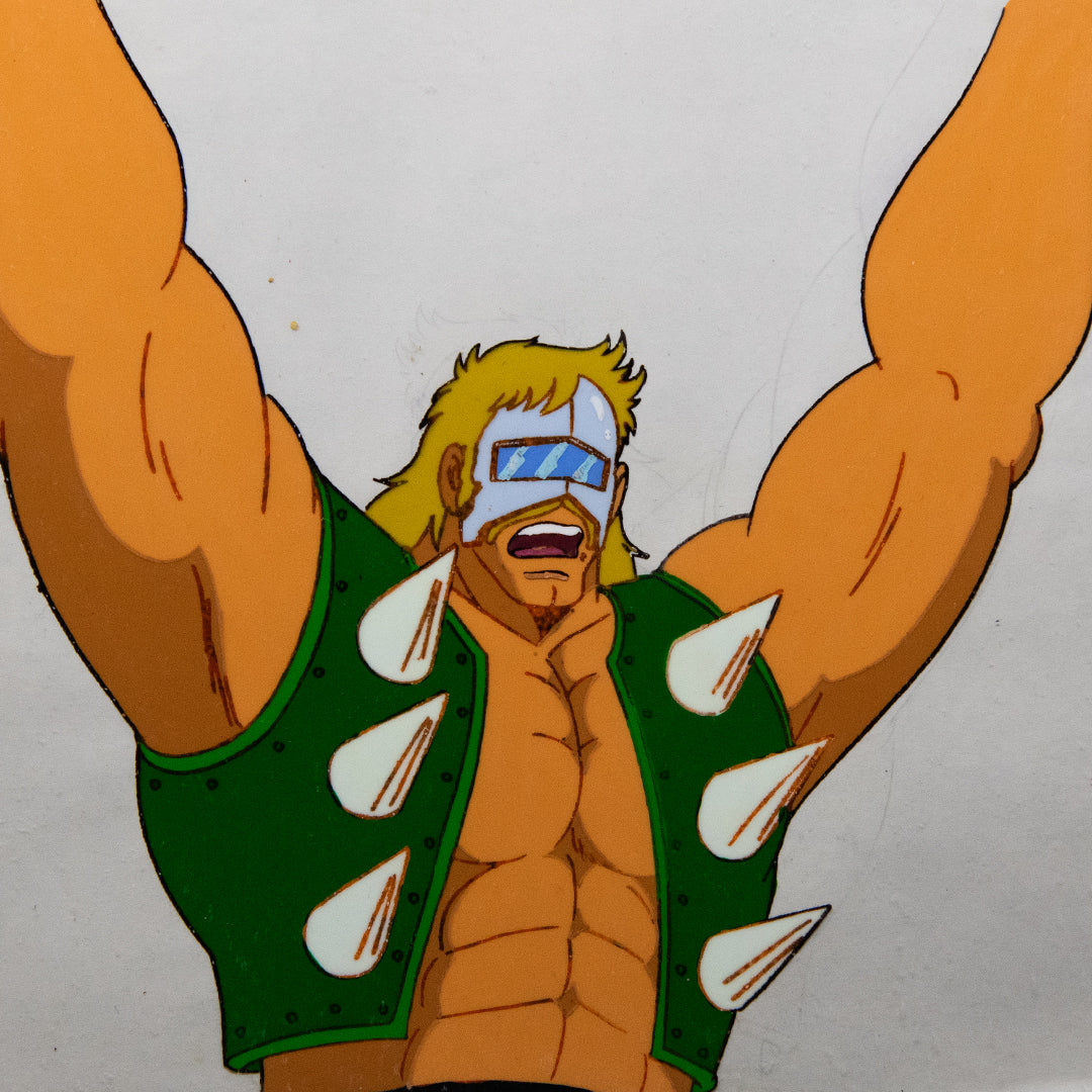 Kinnikuman (Muscle Man) – Neptuneman Hurrah – original animation production artwork – detail 3