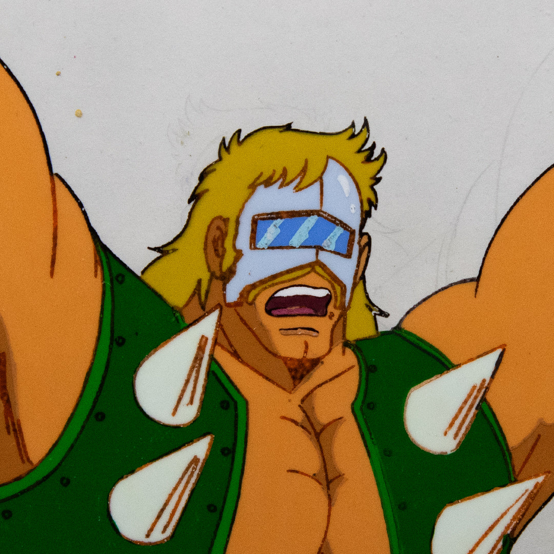 Kinnikuman (Muscle Man) – Neptuneman Hurrah – original animation production artwork – detail 4