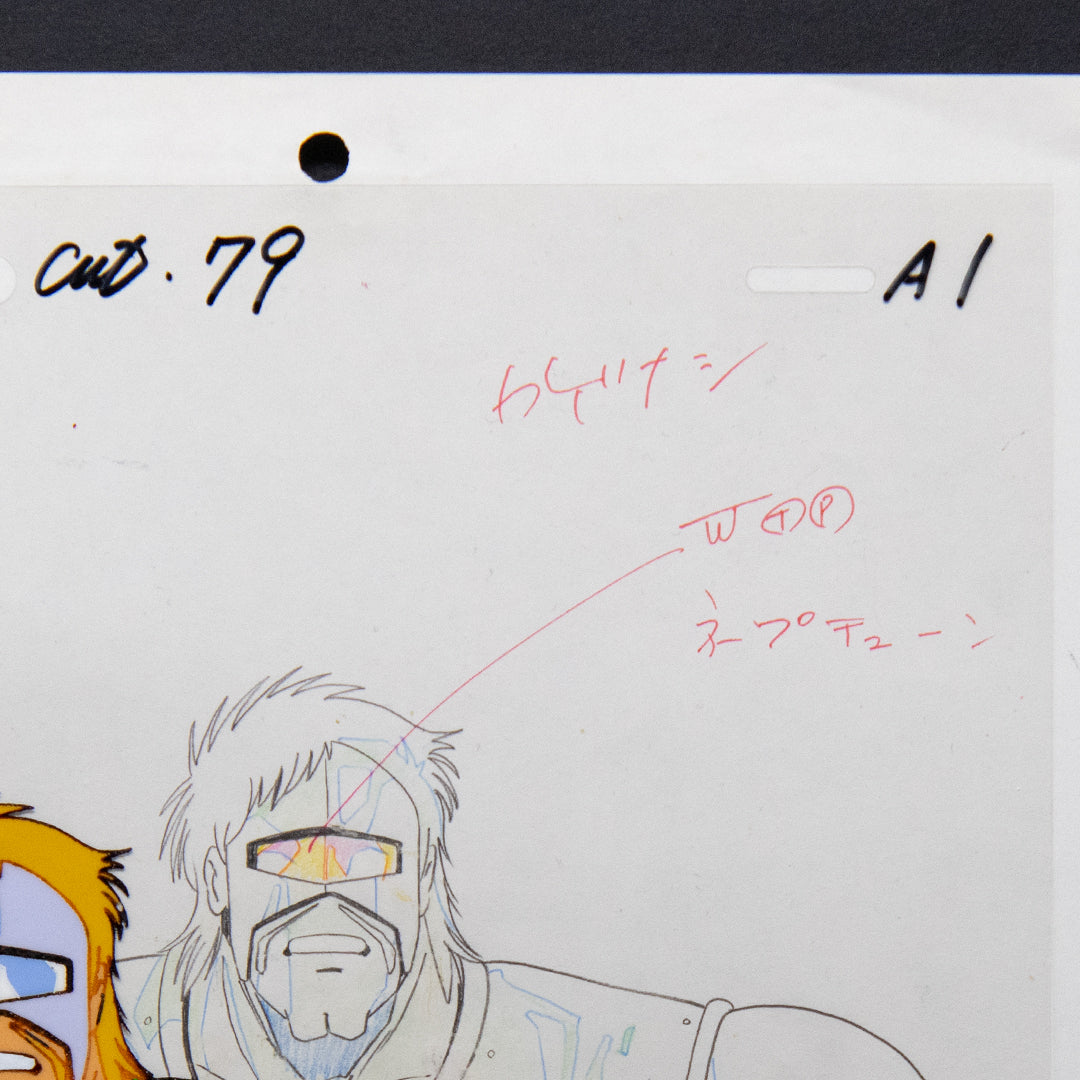 Kinnikuman (Muscle Man) – Neptuneman Fresh – original animation production artwork – detail 6