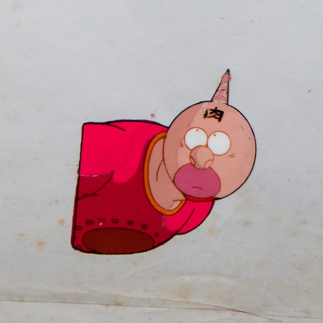 Kinnikuman - Mr MuscleMan - Kinnikuman Funny Look up - Production Cel + Douga Stuck