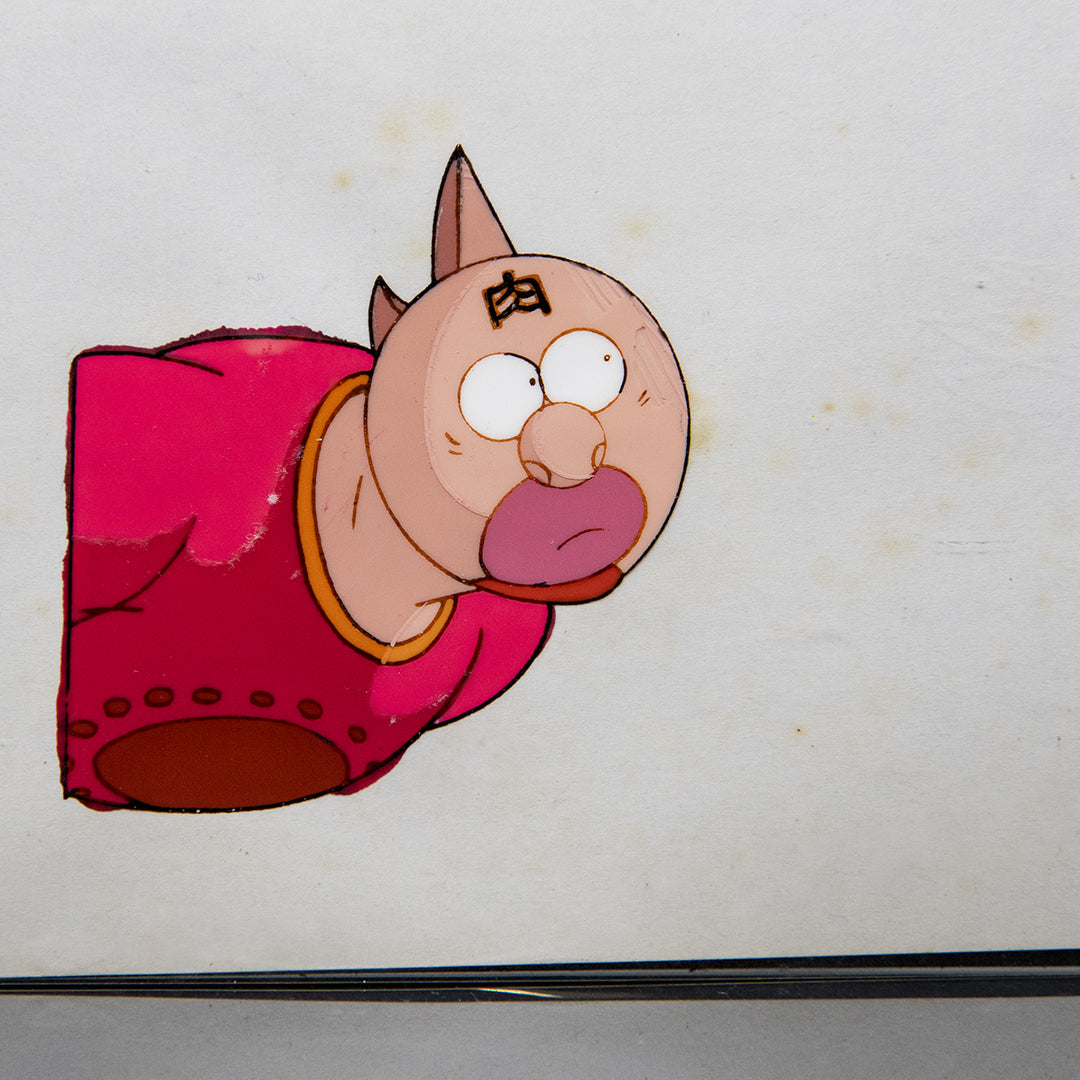 Kinnikuman - Mr MuscleMan - Kinnikuman Funny Look right - Production Cel + Douga Stuck