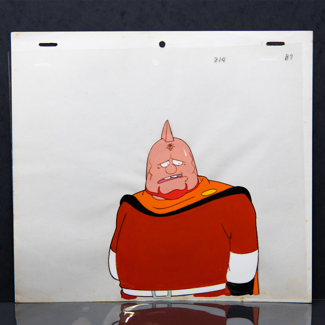 Kinnikuman (Muscle Man) – Harabote Muscle Cold Sweat – original animation production artwork – detail 3