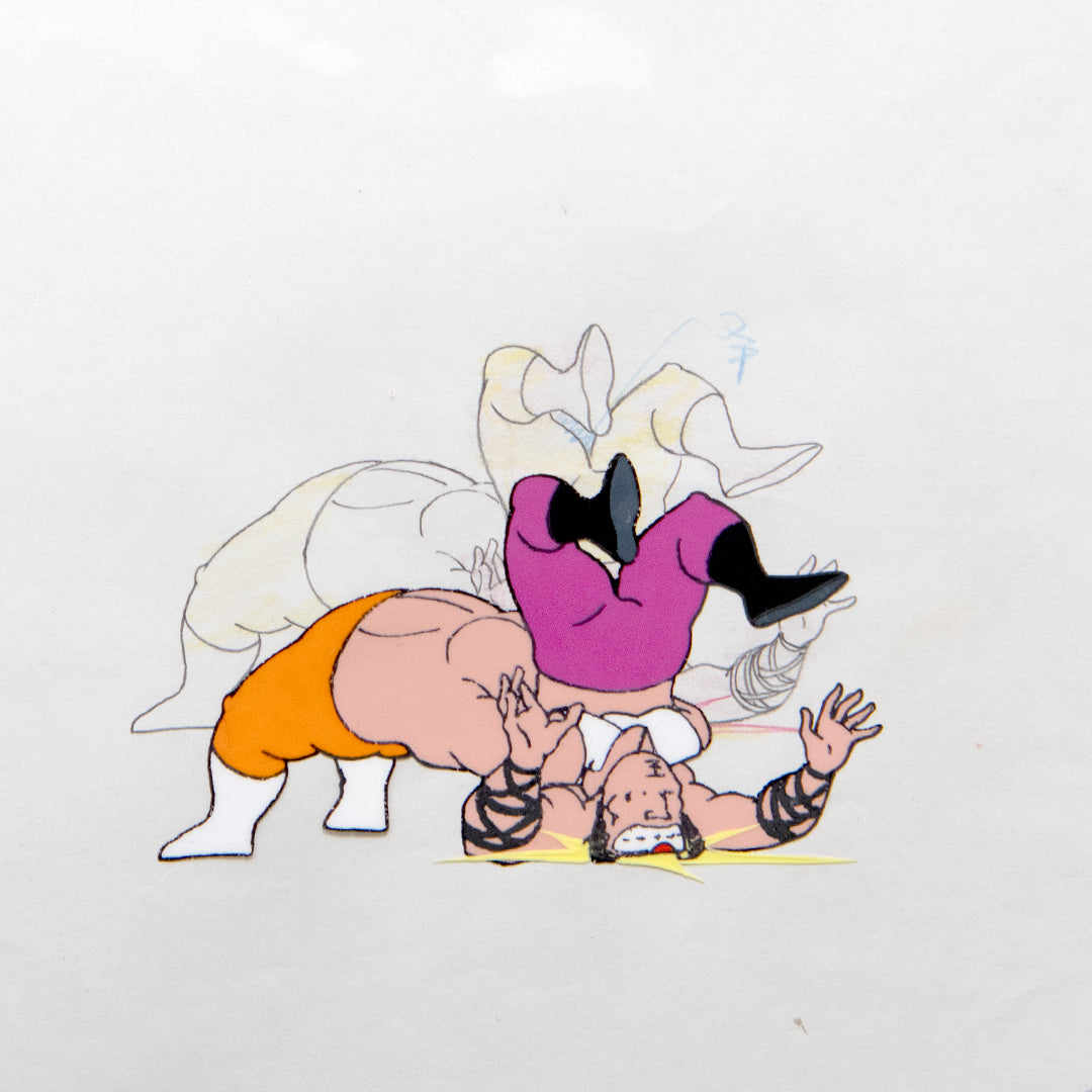 Kinnikuman (Muscle Man) – King Kinniku Fight – original animation production artwork