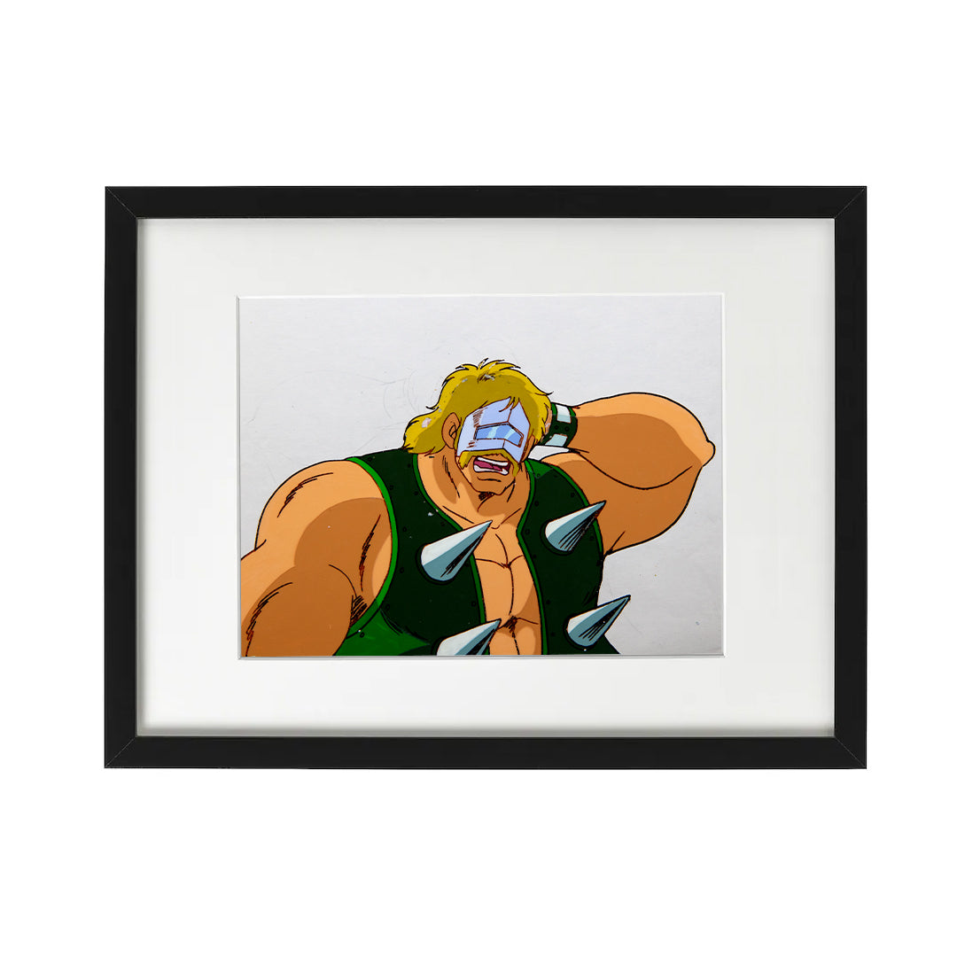 Kinnikuman (Muscle Man) – Neptuneman Embarrassed – original animation production artwork – detail 3