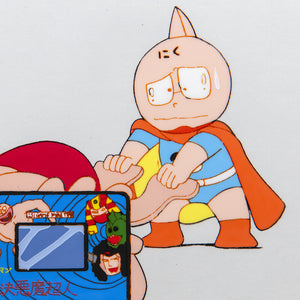 Kinnikuman - Mr MuscleMan - KNK Video Game - Production Cel + Douga Stuck