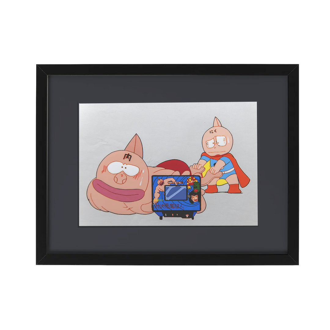Kinnikuman (Muscle Man) – Kinnikuman Video Game Scene – original animation production artwork – detail 6