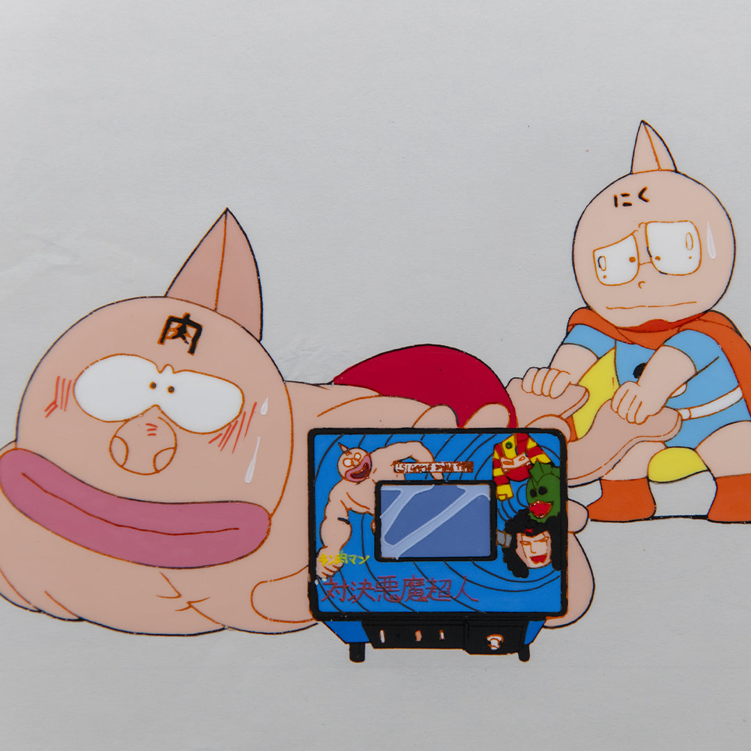 Kinnikuman (Muscle Man) – Kinnikuman Video Game Scene – original animation production artwork – detail 7