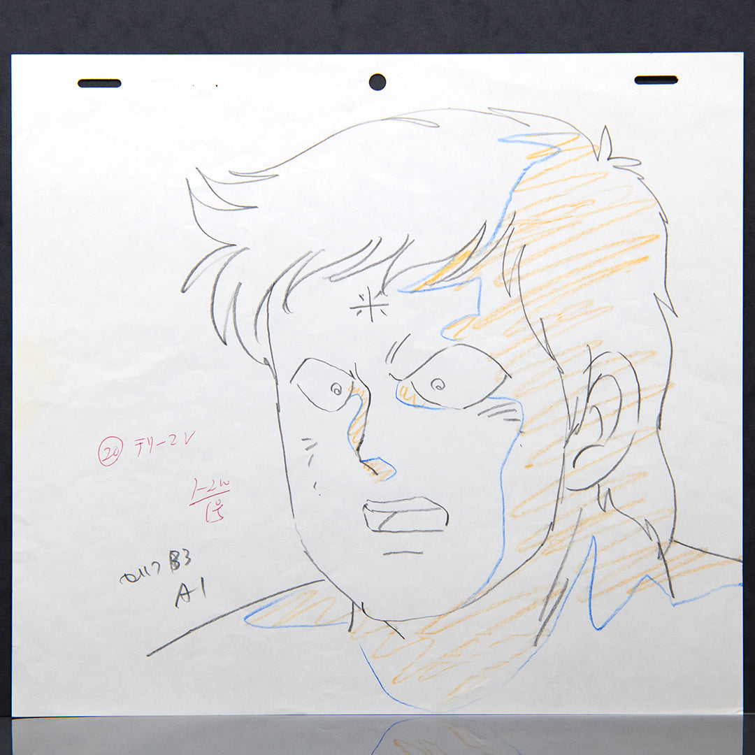 Kinnikuman (Muscle Man) – Terryman – original animation production artwork