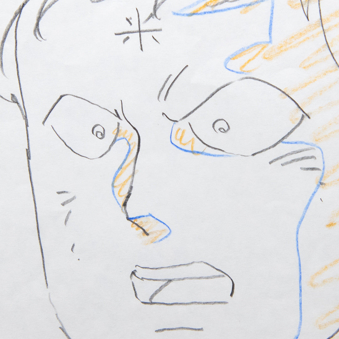 Kinnikuman (Muscle Man) – Terryman – original animation production artwork – detail 3