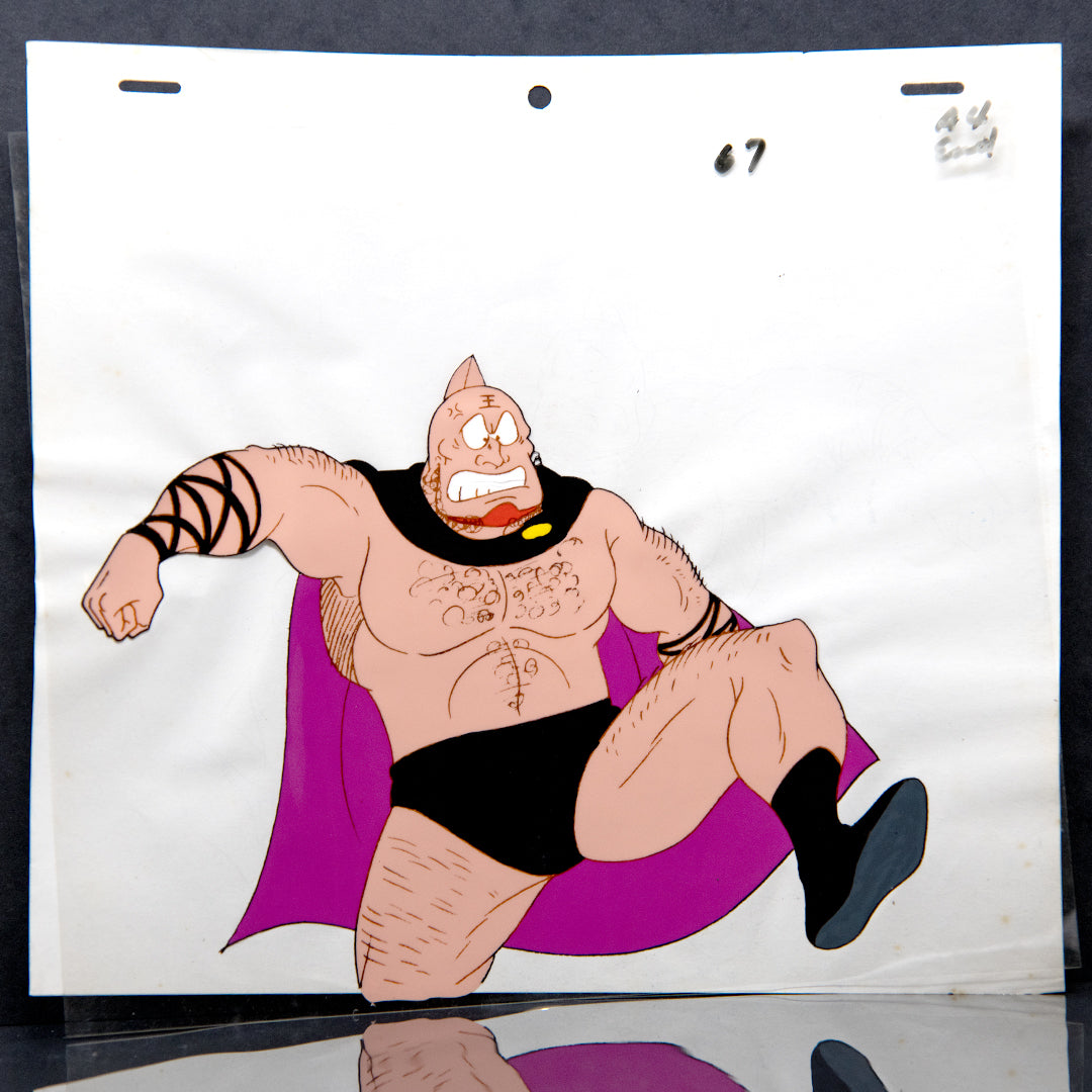 Kinnikuman (Muscle Man) – King Kinniku Stomp – original animation production artwork – detail 3
