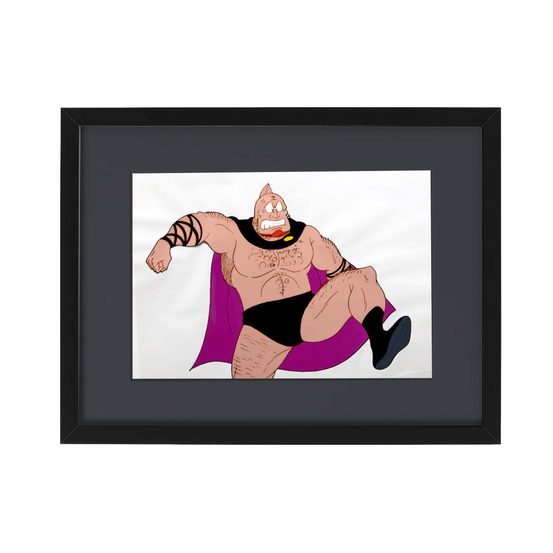 Kinnikuman (Muscle Man) – King Kinniku Stomp – original animation production artwork – detail 2
