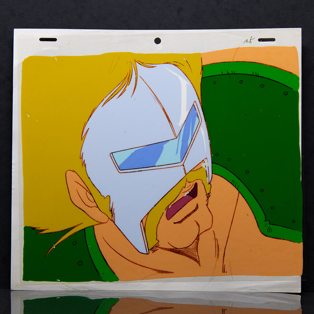 Kinnikuman aka Muscle Man - Neptuneman Close Up- Original Production Cel Anime + Douga stuck