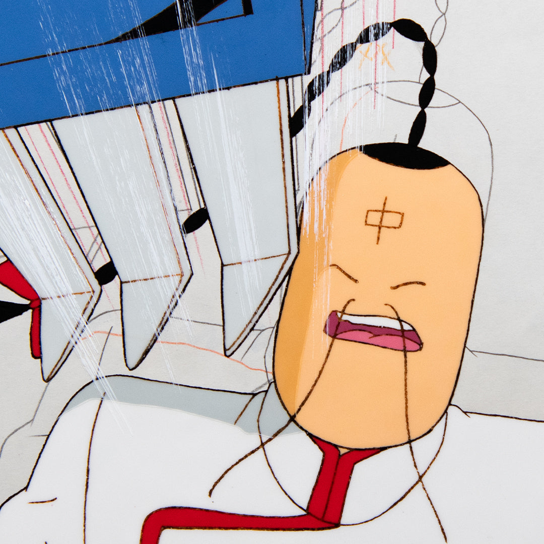 Kinnikuman (Muscle Man) – Ramenman Under Attack – original animation production artwork – detail 5