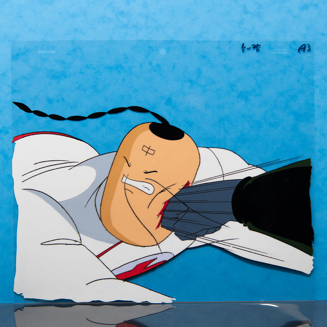 Kinnikuman (Muscle Man) – Ramenman Punched – original animation production artwork – detail 2