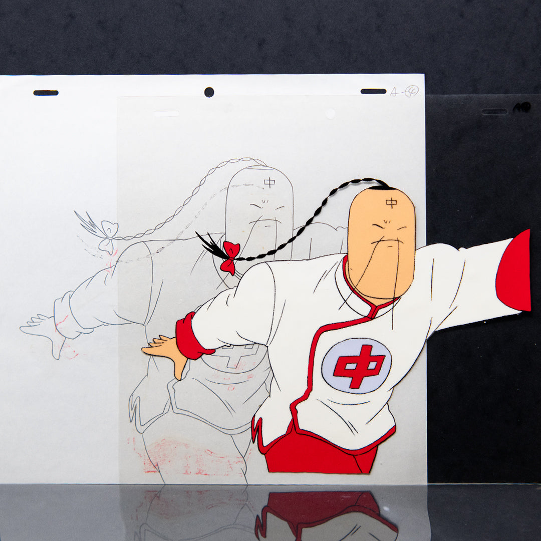 Kinnikuman (Muscle Man) – Ramenman Attack – original animation production artwork – detail 5