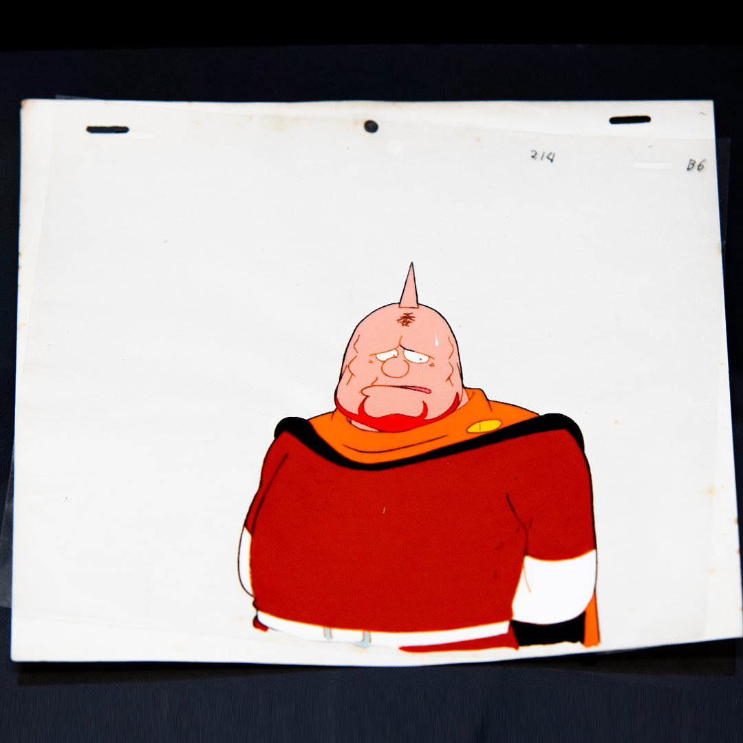 Kinnikuman - Mr MuscleMan - Harabote Muscle gutted- Production Cel + Douga Stuck