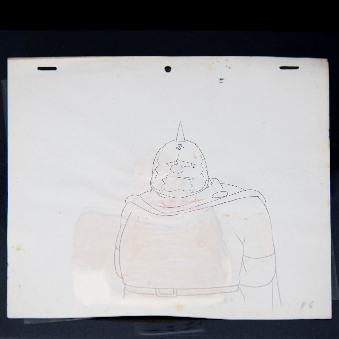 Kinnikuman (Muscle Man) – Harabote Muscle Gutted – original animation production artwork – detail 5