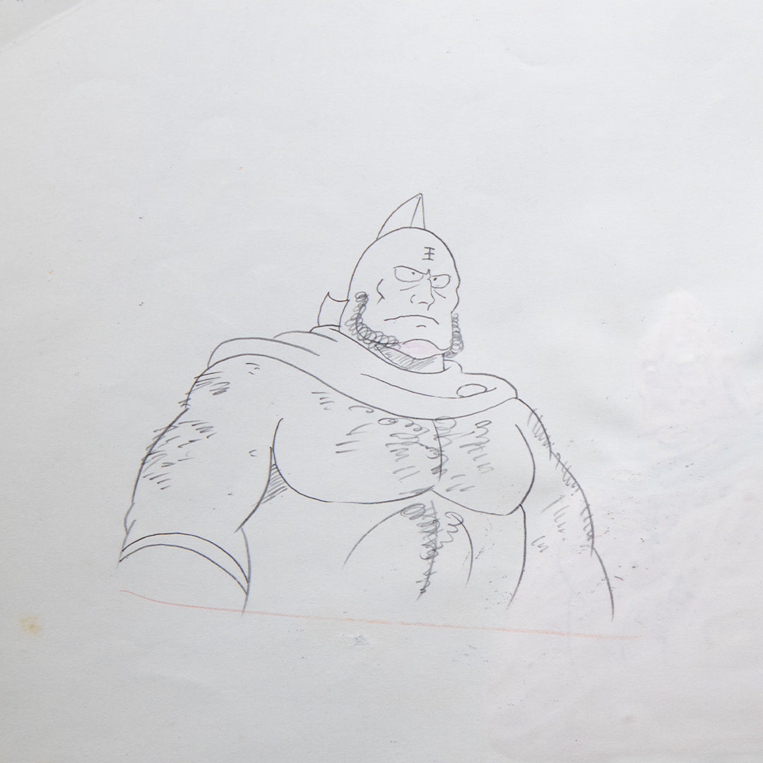 Kinnikuman (Muscle Man) – King Kinniku Valiant – original animation production artwork – detail 4