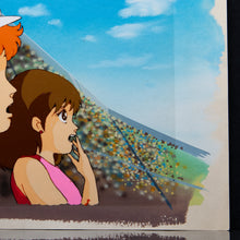 Load image into Gallery viewer, Kinnikuman aka Muscle Man - Natsuko &amp; Mari - Original Production Cel Anime + Background