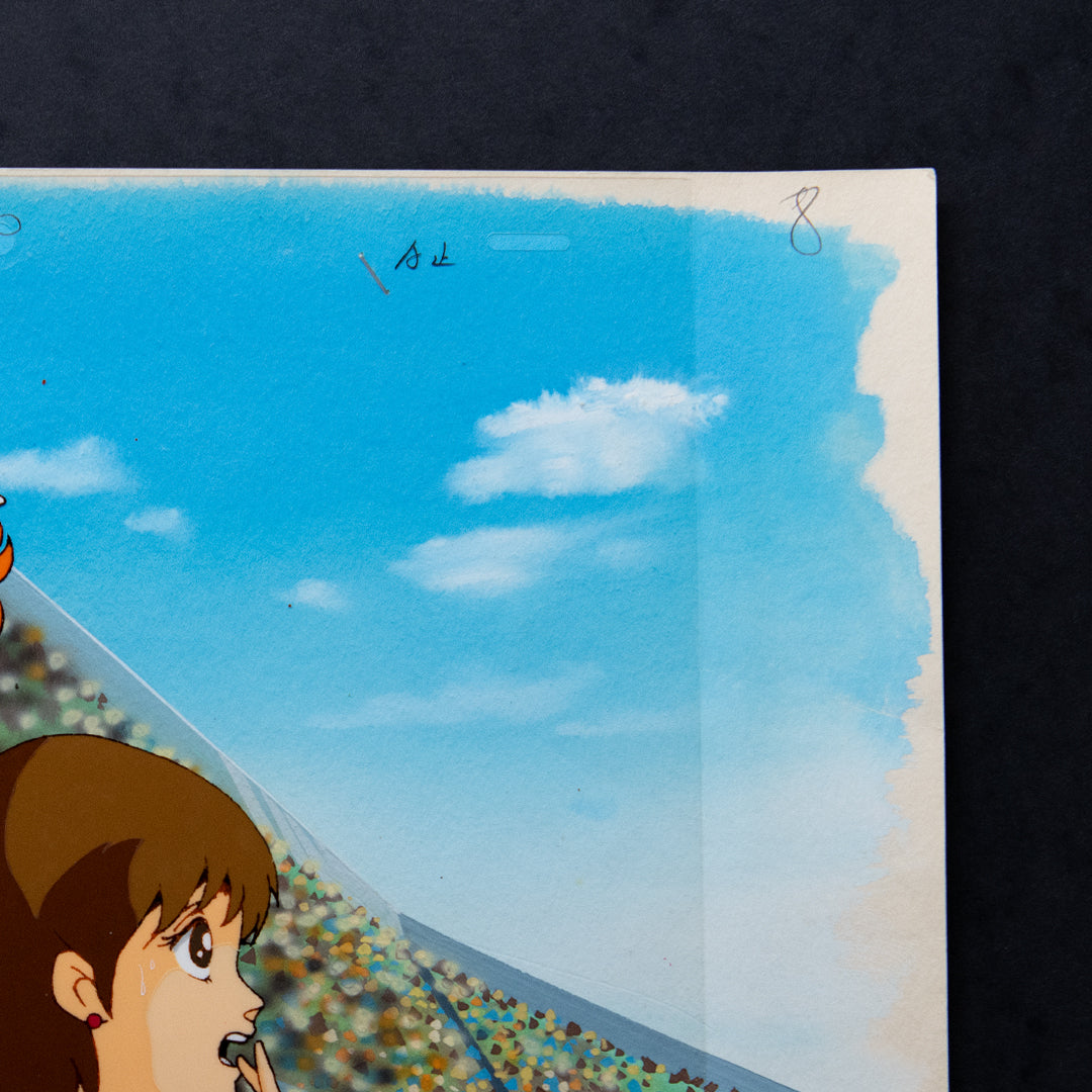 Kinnikuman (Muscle Man) – Natsuko & Mari – original animation production artwork – detail 5