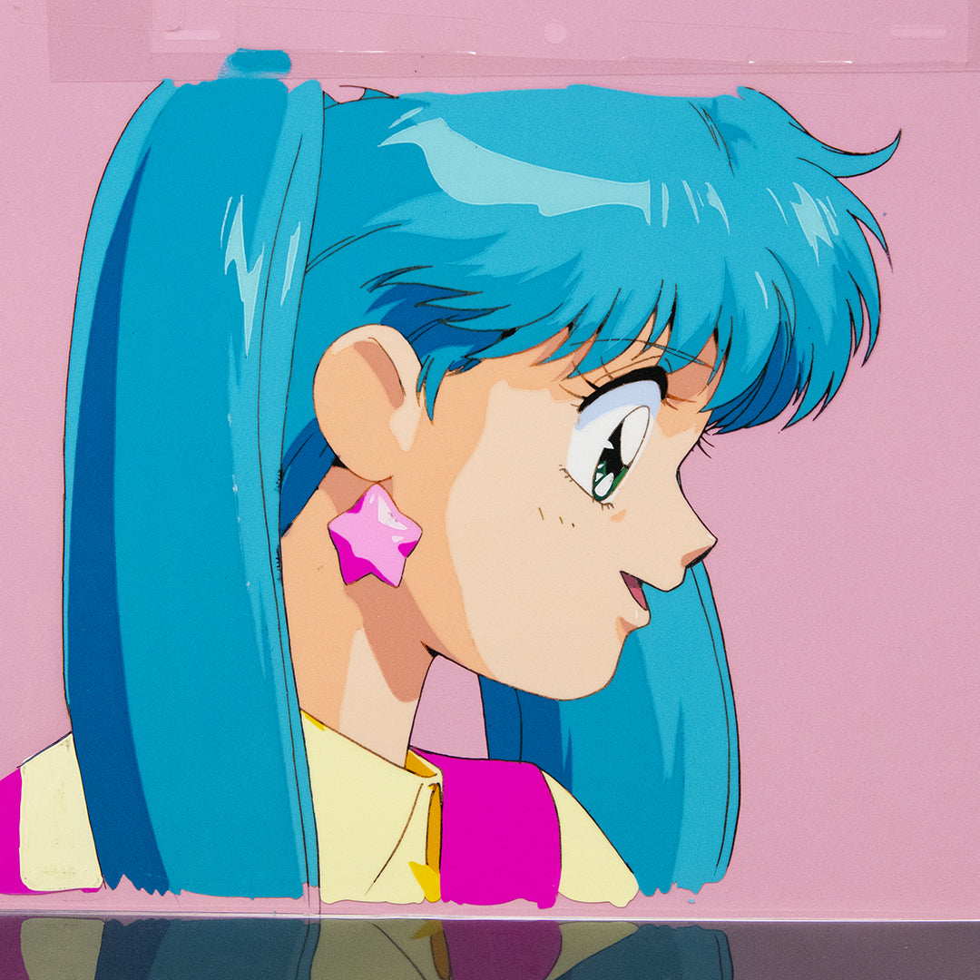 Magical Angel Sweet Mint – Mint Portrait – original animation production artwork – detail 3