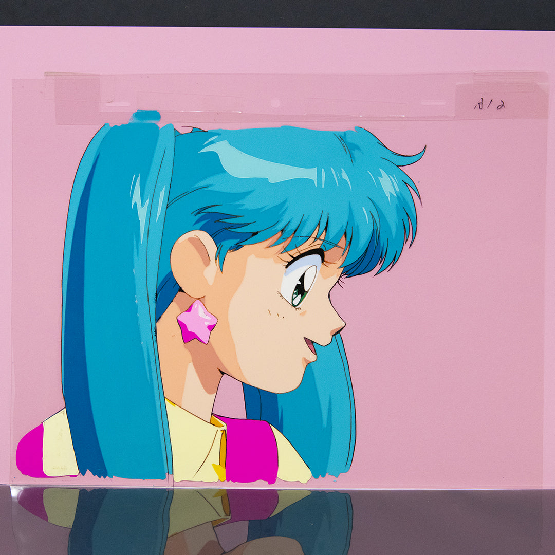 Magical Angel Sweet Mint – Mint Portrait – original animation production artwork – detail 2