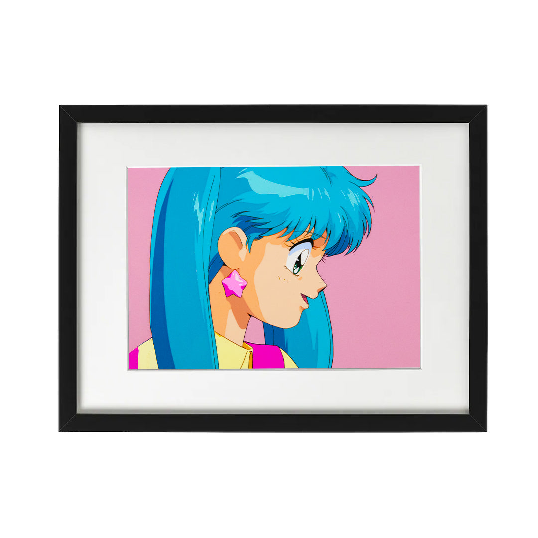 Magical Angel Sweet Mint – Mint Portrait – original animation production artwork – detail 4