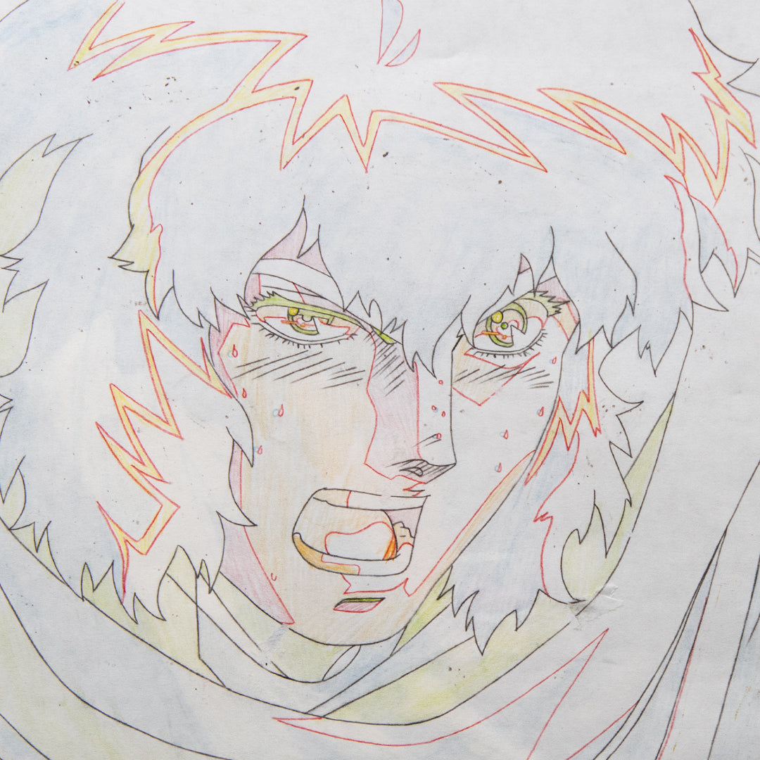 Hakugei: Legend of the Moby Dick – Due Portrait – original animation production artwork – detail 6