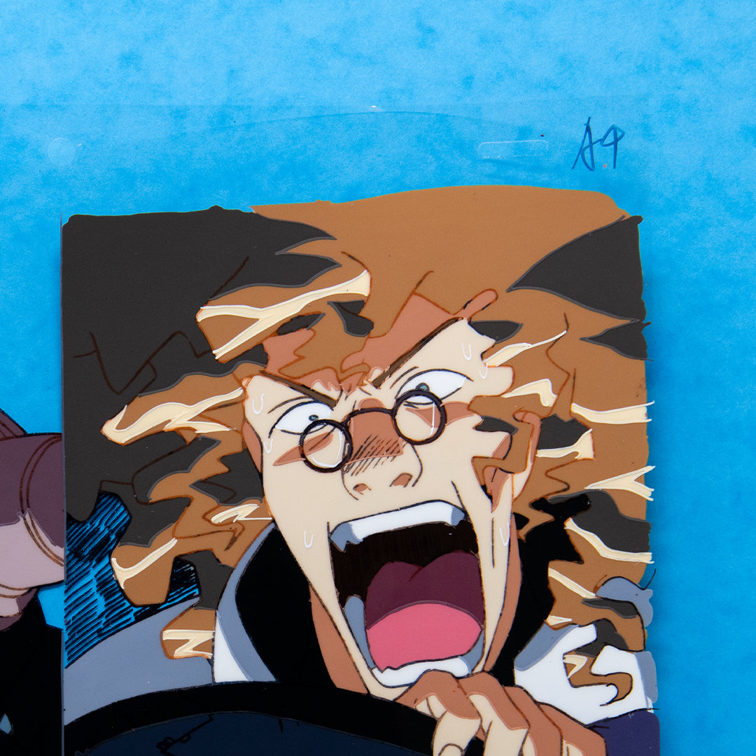 Hakugei: Legend of the Moby Dick – Split Screen, Academias & Speed King – original animation production artwork – detail 2
