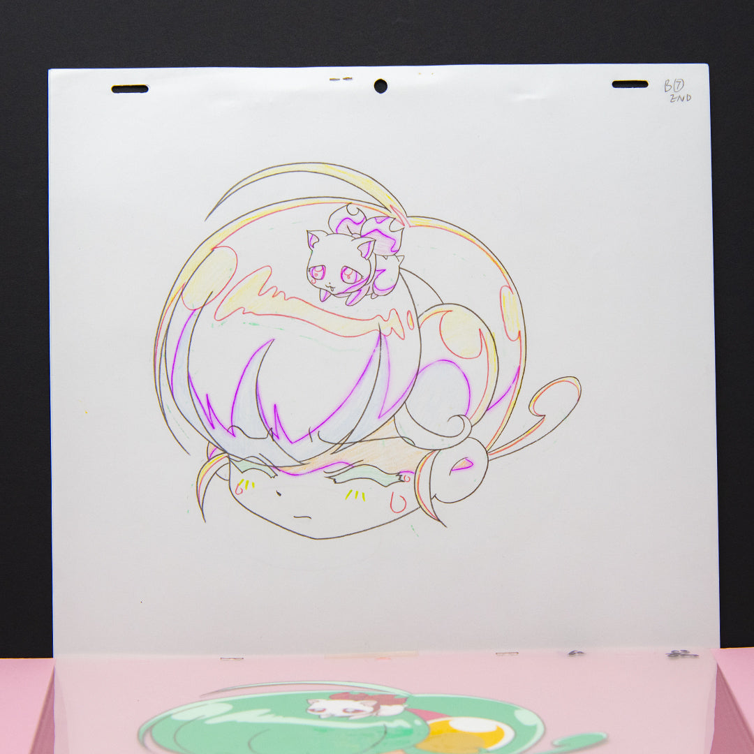Mon Colle Knights – Hiiragi Rokuna & Love Star – original animation production artwork – detail 3