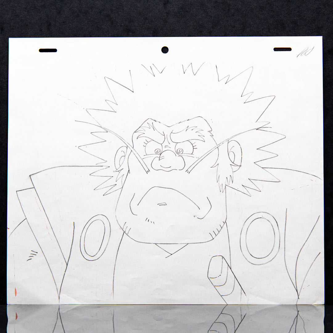 Mashin Hero Wataru – Shibaraku Tsurugibe – original animation production artwork – detail 2