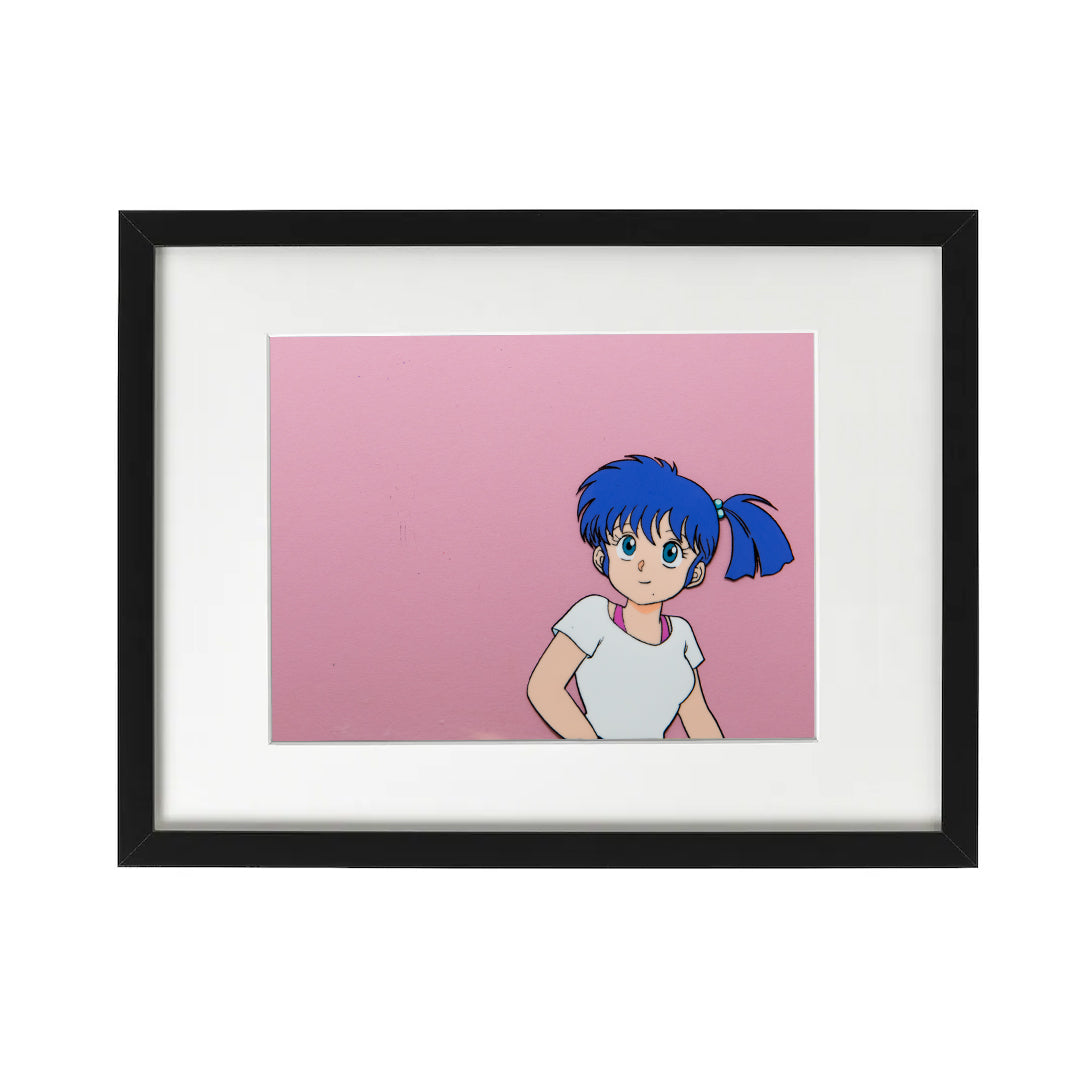 Norakuro – Rika in White Shirt – original animation production artwork – detail 3