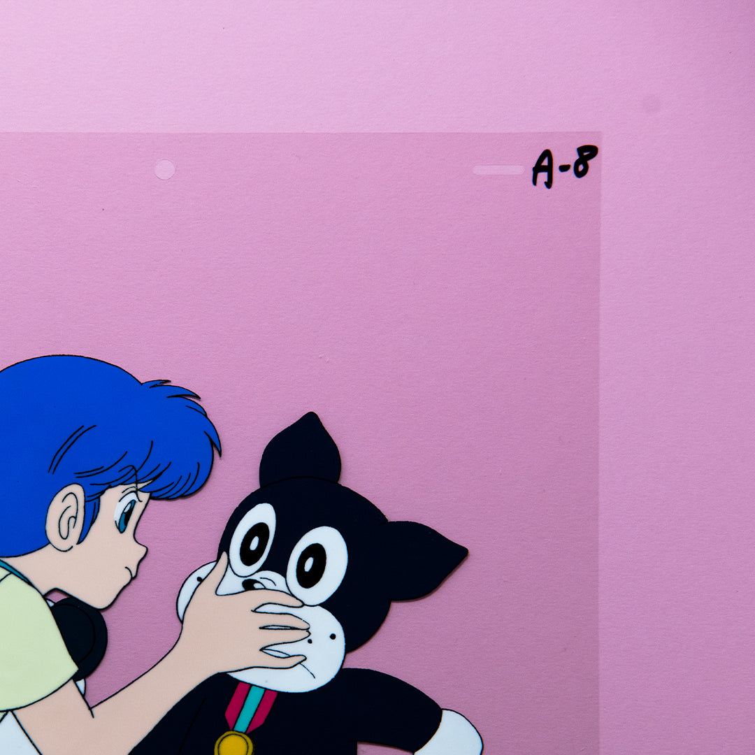 Norakuro – Rika Shushes Norakuro-kun – original animation production artwork – detail 4