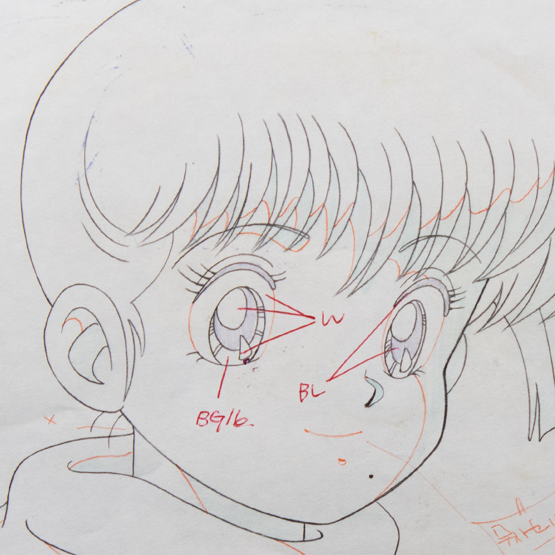 Norakuro – Rika – original animation production artwork