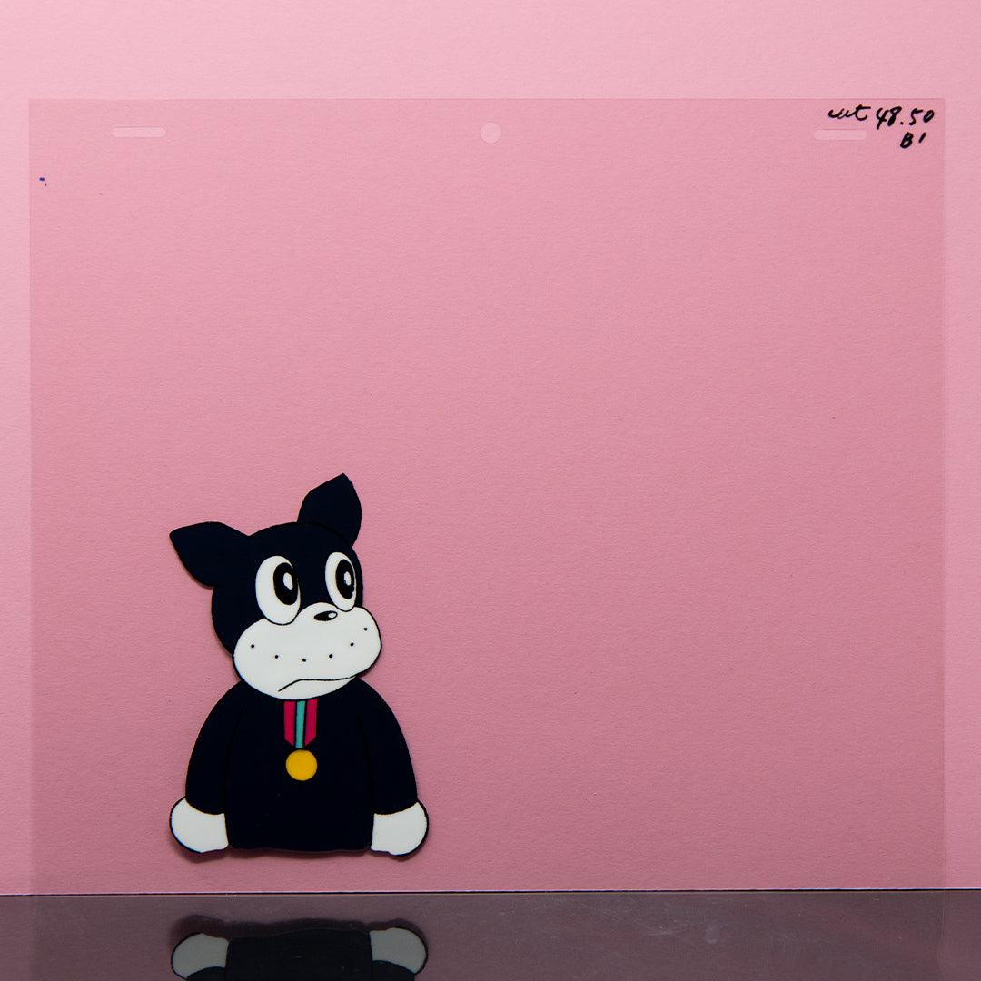 Norakuro – Norakuro-kun Intrigued – original animation production artwork – detail 2