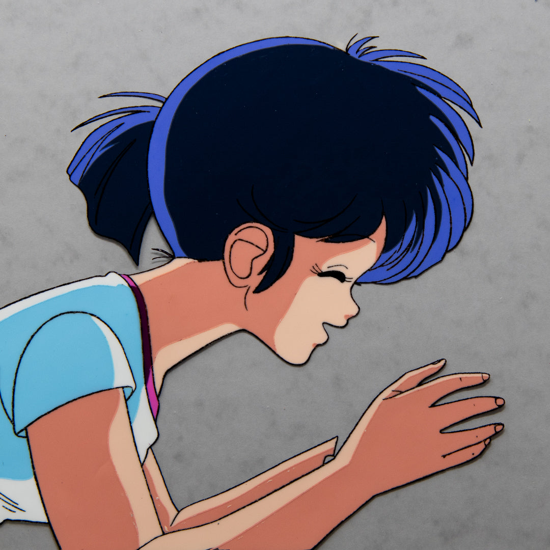 Norakuro – Rika Profile, Smiling – original animation production artwork