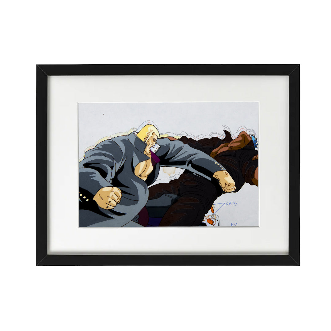 Sakigake!! Otokojuku – J Punch – original animation production artwork – detail 4