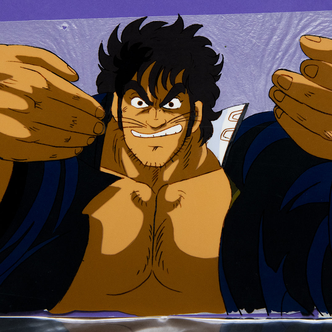 Sakigake!! Otokojuku – Toramaru Ryuji – original animation production artwork – detail 3
