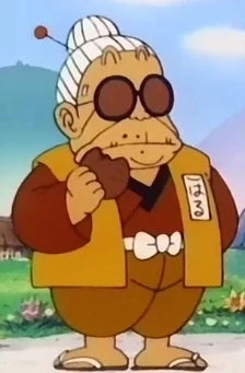 Dr. Slump – Oma – original animation production artwork – detail 6