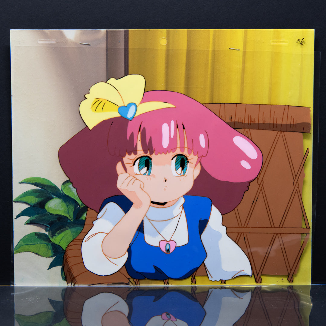 Magical Princess Minky Momo - Gigi- Production Cel and Background Anime