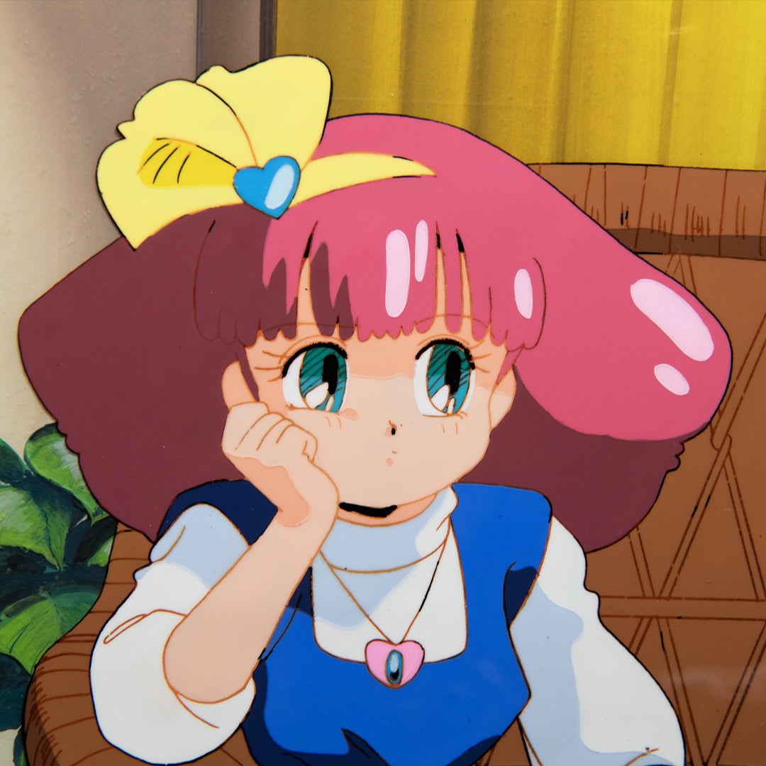 Magical Princess Minky Momo – Gigi – original animation production artwork – detail 3