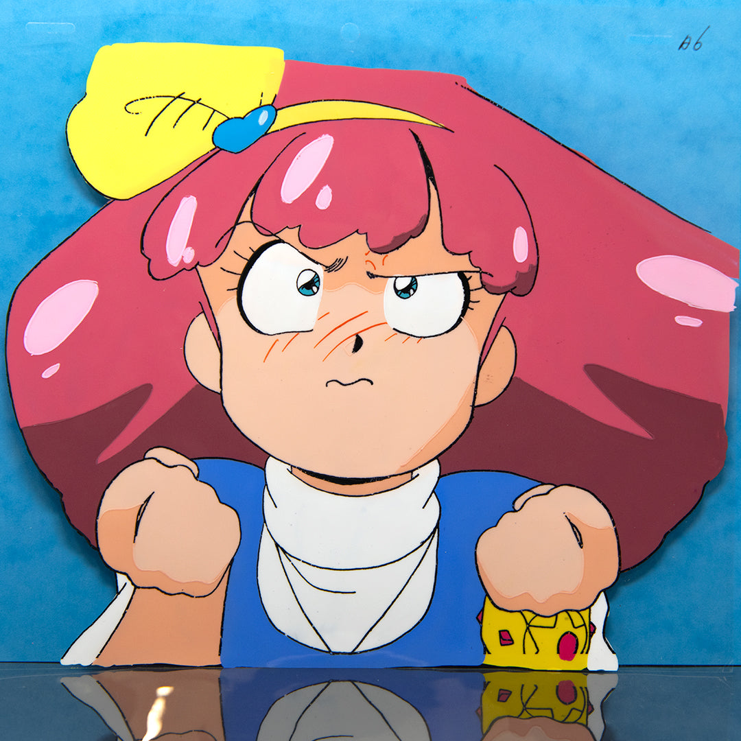 Magical Princess Minky Momo – Gigi Stressed Out – original animation production artwork