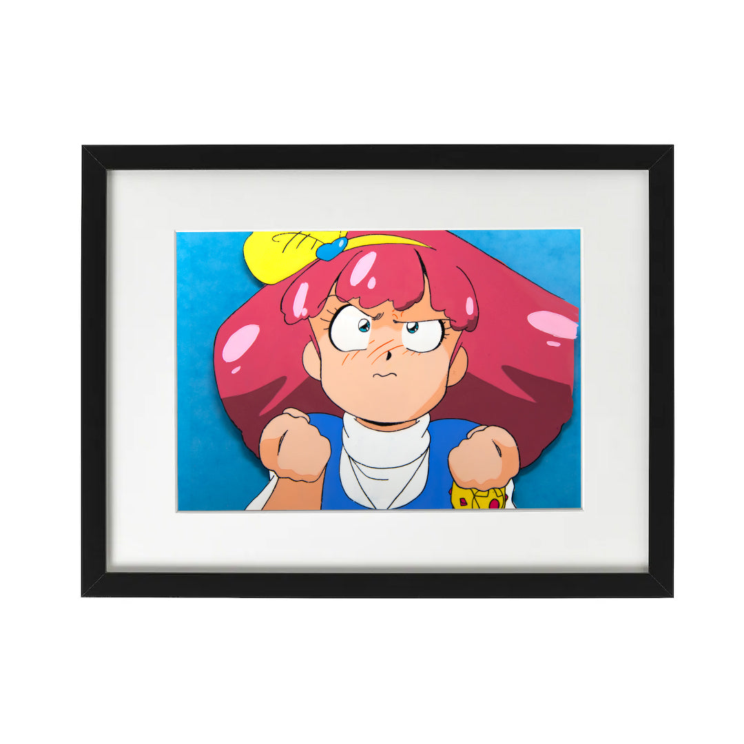 Magical Princess Minky Momo – Gigi Stressed Out – original animation production artwork – detail 5