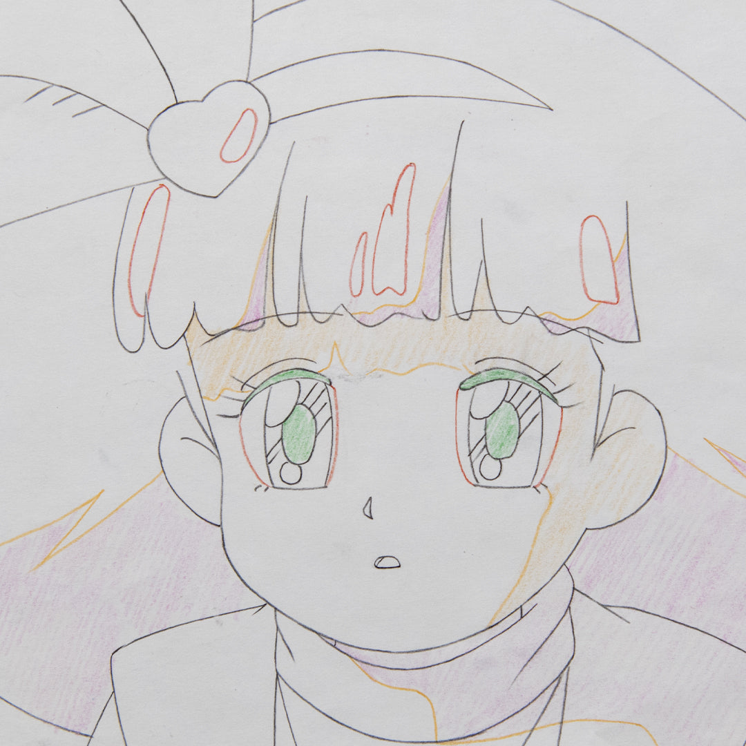 Magical Princess Minky Momo – Gigi Daydreaming – original animation production artwork